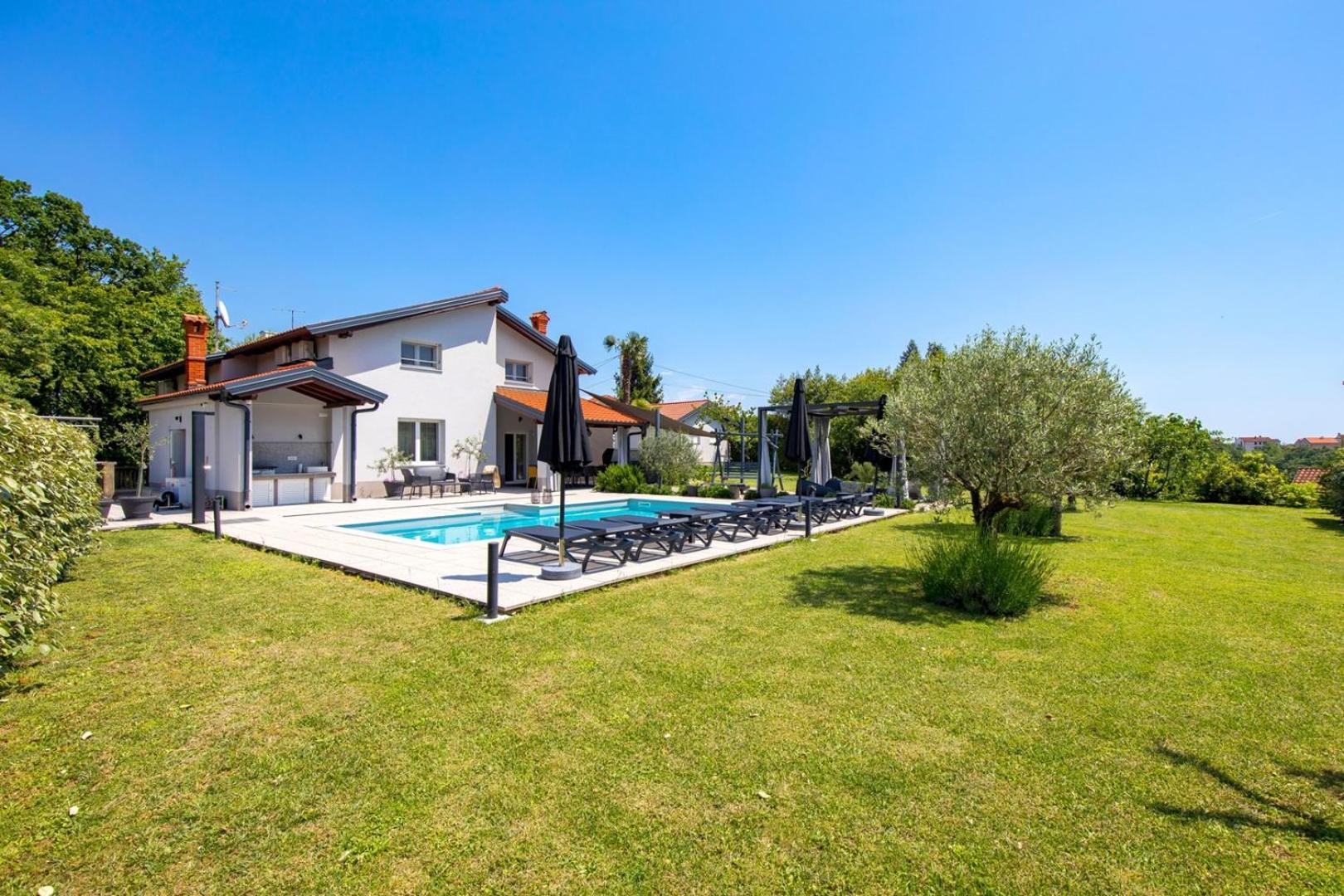 Luxury Villa Susanj Matulji Exterior foto